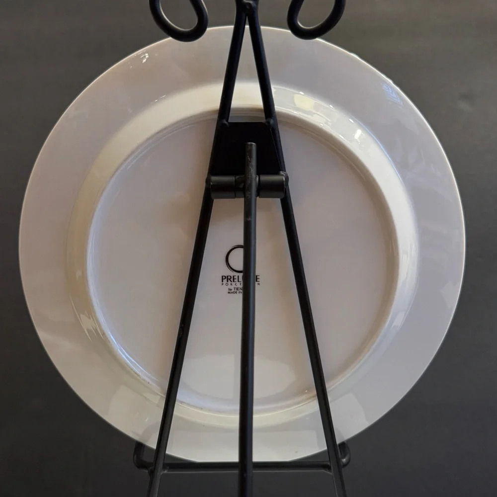 LOT of 4 Tienshan Prelude Salad Plates Wide Rim 8 3/8" - DISCONTINUED - Picture 8 of 16